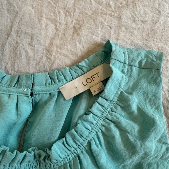 LOFT Tiered Swing Dress - Picture 3 of 4